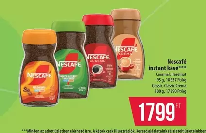 instant kávé
