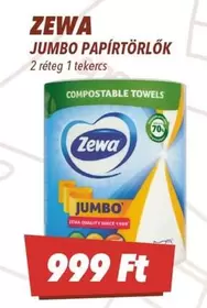 JUMBO PAPÍRTÖRLŐK