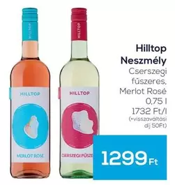 Neszmély Cserszegi fűszeres, Merlot Rosé
