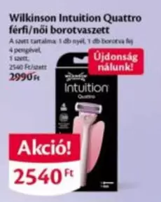 Intuition Quattro férfi/női borotvaszett