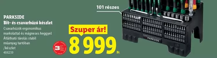 Bit- és csavarhúzó készlet