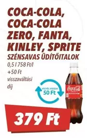 Coca Cola - SZÉNSAVAS ÜDÍTŐITALOK