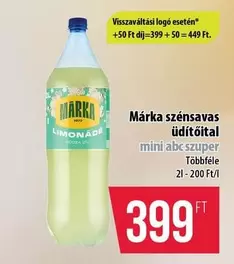 szénsavas üdítőital