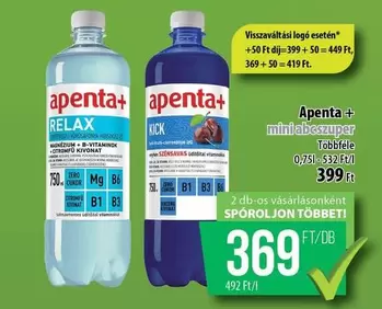 Apenta+ Relax, Apenta+ Kick