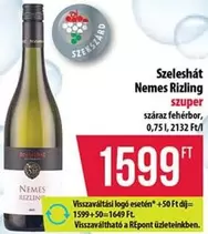 Nemes Rizling szuper