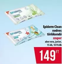 nedves törlőkendő