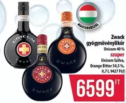 Unicum Gyógynövény Likőr
