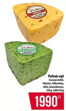 Patinás sajt