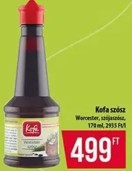 Kofa szósz Worcester, szójaszósz