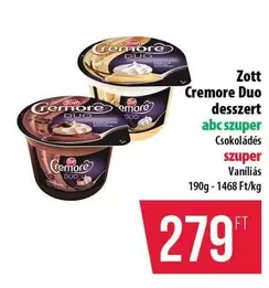 Cremore Duo desszert