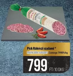 Rákóczi szalámi