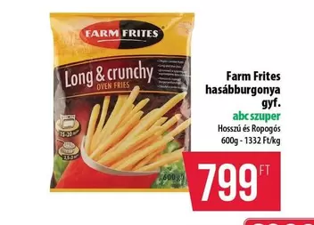 Long & crunchy oven fries