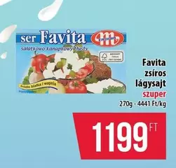Favita zsíros lágysajt