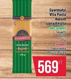Vita Pasta durum száraztészta