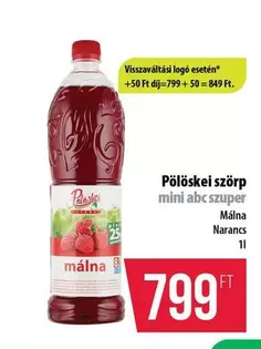 Pölöskai szörp mini abc szuper