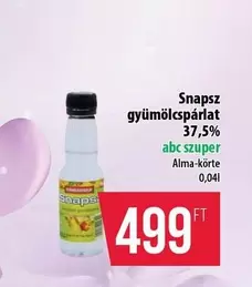 Snapsz gyümölcspárlat