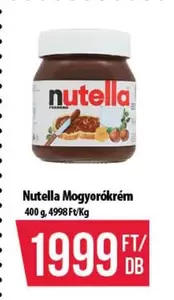 Nutella - Mogyorókrém