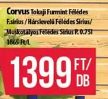 Tokaji Furmint Félédes