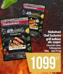 Chef Exclusive grill kolbász