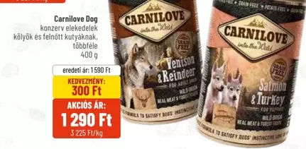Carnilove Dog konczerv eledelek kutyaknak