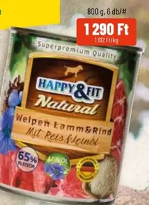 Welpen Lamm & Rind Mit Reis & Leinöl