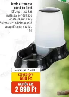 Automata etető és itató
