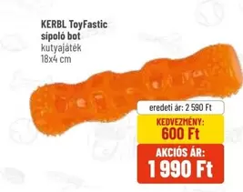 KERBL ToyFastic sípoló bot kutyajáték