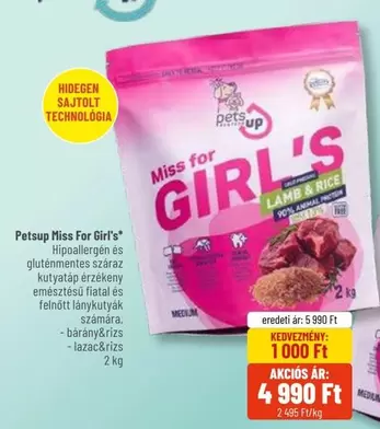 Up - Miss for Girl's Lamb & Rice