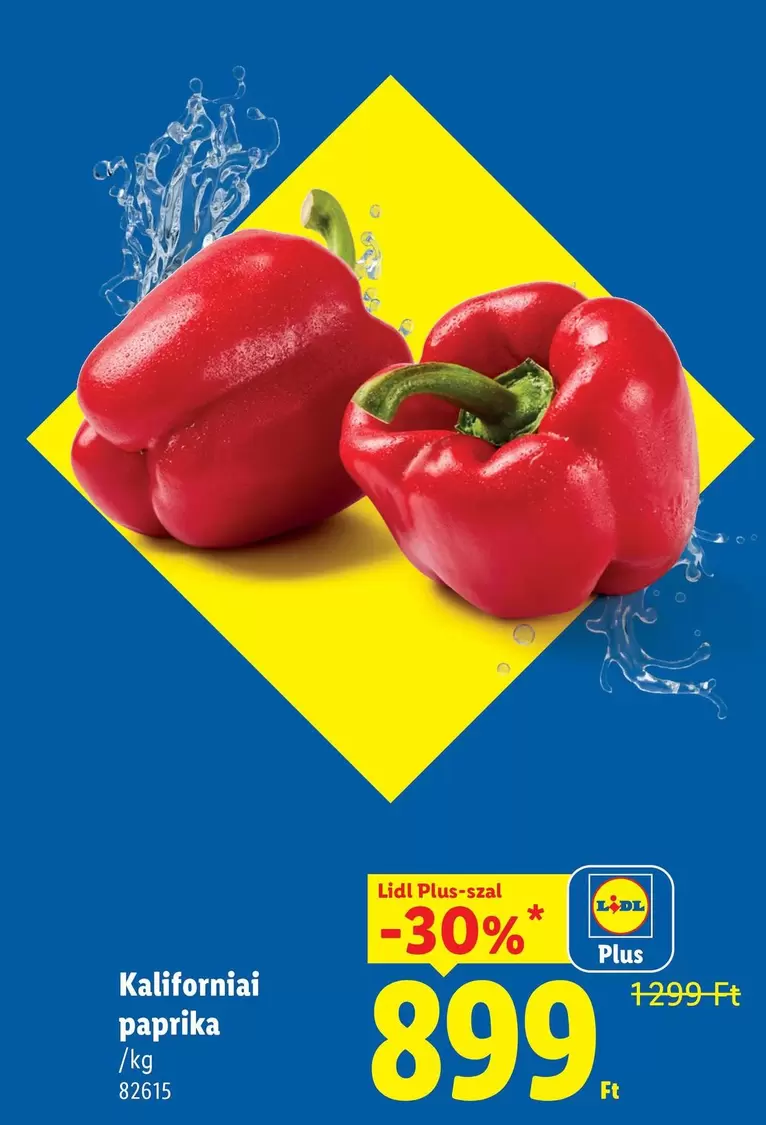 Paprika - Kaliforniai paprika
