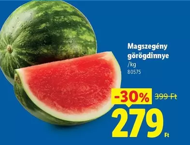 Magszegény görögdinnye /kg 80575