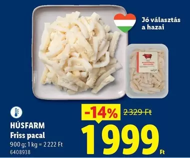 Friss pacal