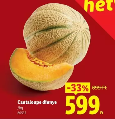 Cantaloupe dinnye /kg 80535