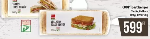 Toast kenyér