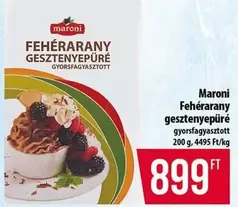 Fehérarany gesztenyepüré
