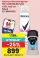 Deodorant spray