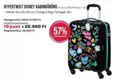 Disney - HYPERTWIIST DISNEY KABINBÖTÖND