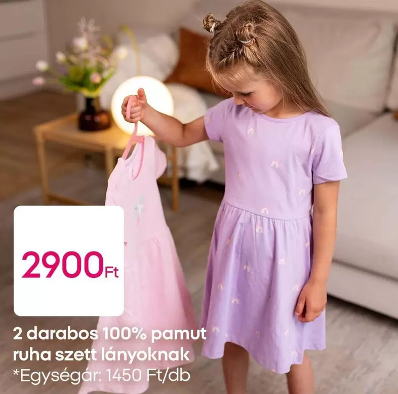 2 darabos ruha szett lányoknak