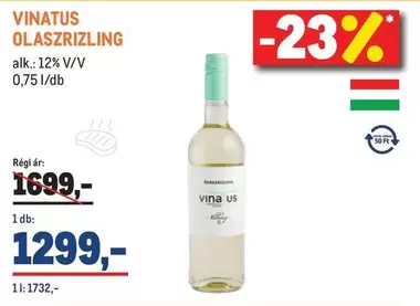 VINATUS OLASZRIZLING