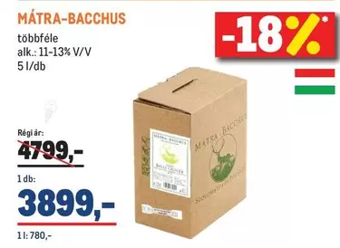 MÁTRA-BACCHUS