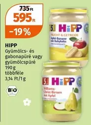 Gyümölcs- és gabonapüré vagy gyümölcspüré