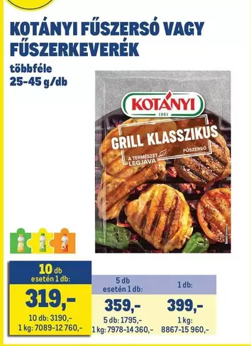 FŰSZERSÓ VAGY FŰSZERKEVERÉK