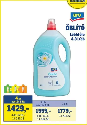 Öblítő többféle