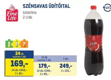 SZÉNSAVAS ÜDÍTŐITAL