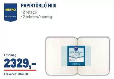 PAPÍRTÖRLŐ MIDI