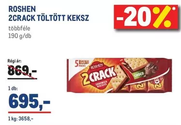 2CRACK TÖLTÖTT KEKSZ