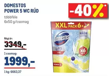 Xxl - POWER 5 WC RÚD