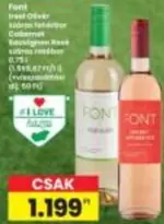 Font (fehér) / Font (rosé)