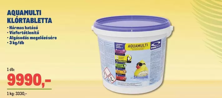 AQUAMULTI KLÓRTABLETTA