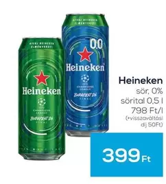 Heineken - sör, 0%