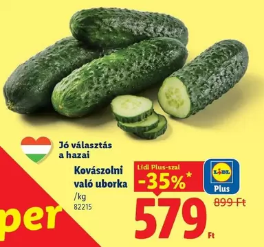 Kovászolni való uborka